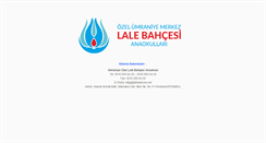 Desktop Screenshot of lalebahcesi.net
