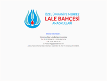Tablet Screenshot of lalebahcesi.net
